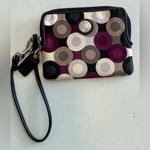 COACH Wristlet / Wallet Multicolored